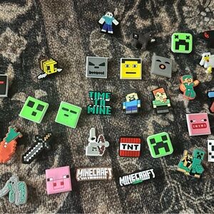 Minecraft Shoe Charms Set